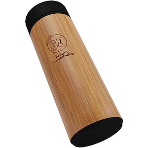 SCX.design D11 500 ml bamboo smart bottle, wood