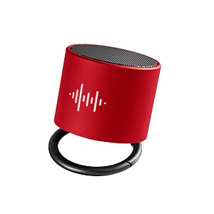 SCX.design S26 light-up ring speaker, mid red