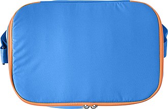 Self-inflatable cooling bag