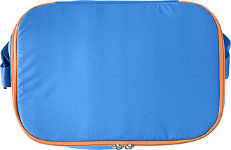 Self-inflatable cooling bag