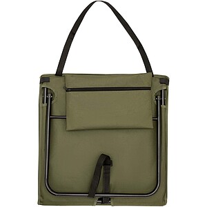 Serene beach lounger, forest green