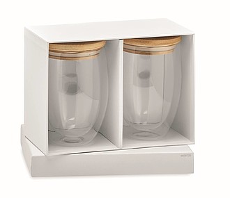 Set of 2 glasses 350 ml in box