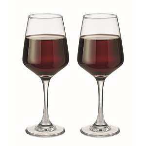 Set of 2 wine glasses