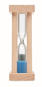 Set of 2 wooden sand timers