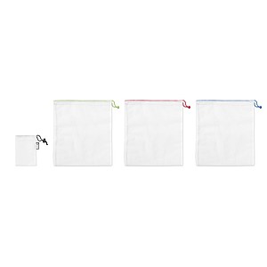 Set of 3 RPET fruit/food bags
