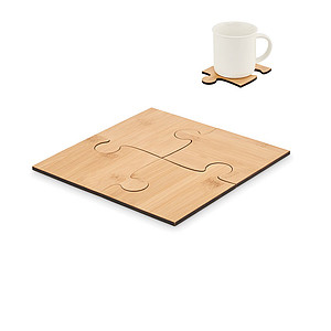 Set of 4 puzzle coasters MO6796-40