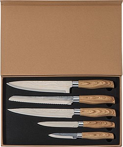 Set of 5 knives