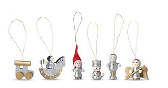 Set of 6 Xmas decoration