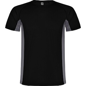Shanghai short sleeve mens sports t-shirt, black, size 2XL