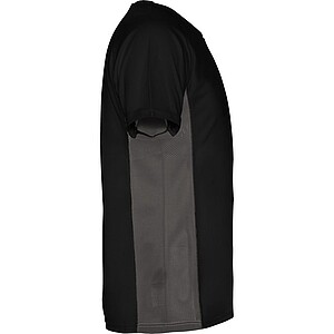 Shanghai short sleeve mens sports t-shirt, black, size 2XL