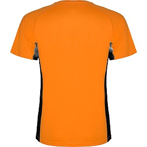 Shanghai short sleeve mens sports t-shirt, fluor orange, size 2XL