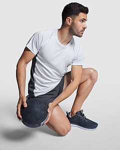 Shanghai short sleeve mens sports t-shirt, fluor yellow, size 2XL