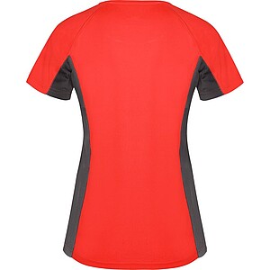 Shanghai short sleeve womens sports t-shirt, red, size M
