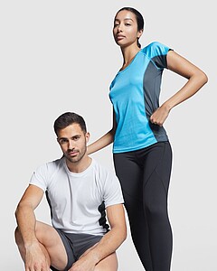 Shanghai short sleeve womens sports t-shirt, red, size M