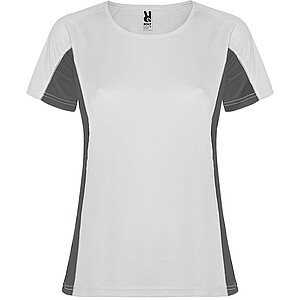 Shanghai short sleeve womens sports t-shirt, white, size L