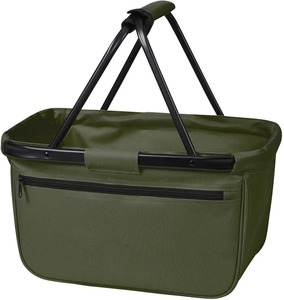 Shopper basket with zip pocket, turquise $ $ $ $