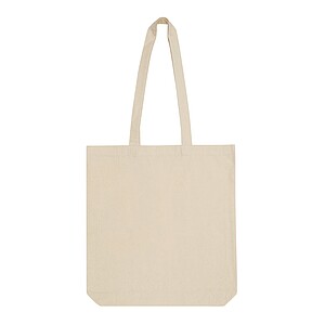 Shopper made of cotton twill, beige