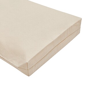 Shopper made of cotton twill, beige