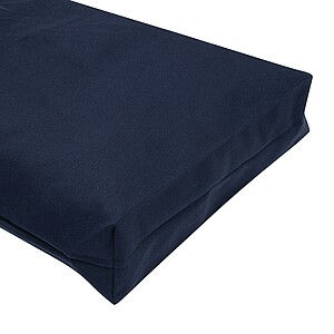 Shopper made of cotton twill, dark blue