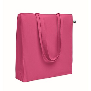 Shopping bag Fairtrade 180 gr, fuchsia