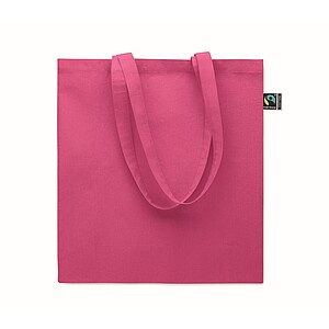 Shopping bag Fairtrade 180 gr, fuchsia