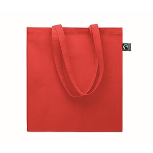 Shopping bag Fairtrade 180 gr, red