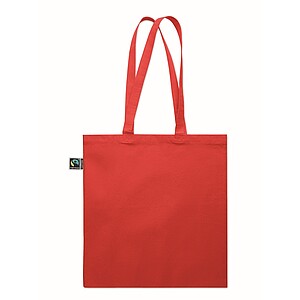 Shopping bag Fairtrade 180 gr, red
