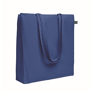 Shopping bag Fairtrade 180 gr, royal blue