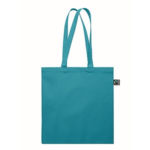 Shopping bag Fairtrade 180 gr, turquoise