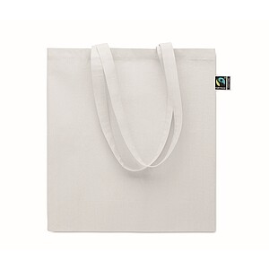 Shopping bag Fairtrade 180 gr, white