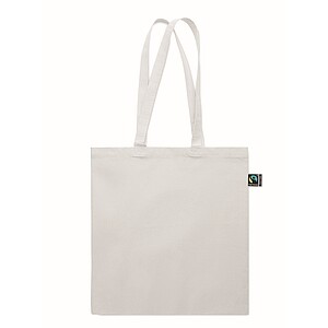 Shopping bag Fairtrade 180 gr, white