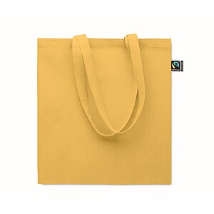 Shopping bag Fairtrade 180 gr, yellow