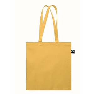 Shopping bag Fairtrade 180 gr, yellow