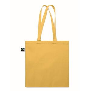 Shopping bag Fairtrade 180 gr, yellow
