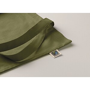 Shopping bag Fairtrade 180gr, dark green