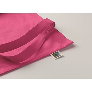 Shopping bag Fairtrade 180gr, fuchsia