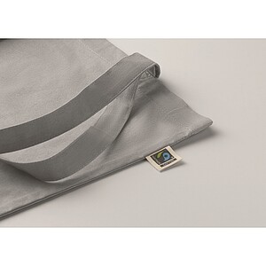 Shopping bag Fairtrade 180gr, grey