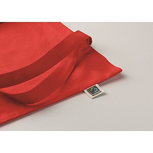 Shopping bag Fairtrade 180gr, red