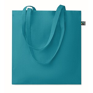 Shopping bag Fairtrade 180gr, turquoise