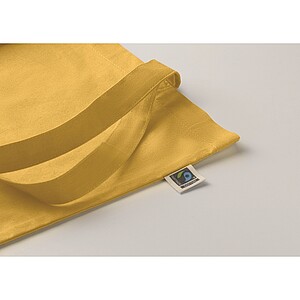 Shopping bag Fairtrade 180gr, yellow