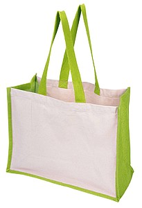 Shopping bag" Future", Cotton/Jute green