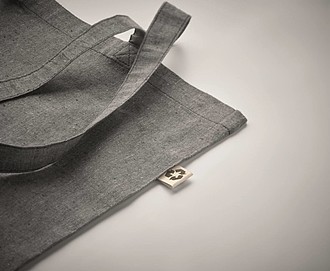 Shopping bag with long handles