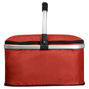 Shopping basket with cooling compartment