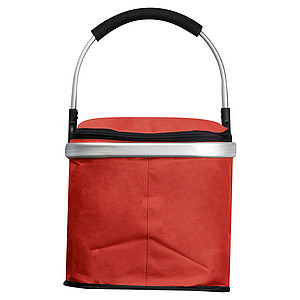 Shopping basket with cooling compartment