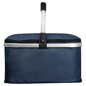 Shopping basket with cooling compartment