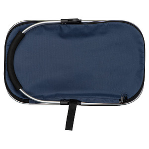 Shopping basket with cooling compartment