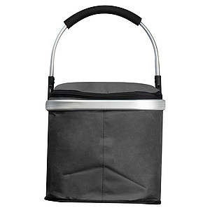 Shopping basket with cooling compartment