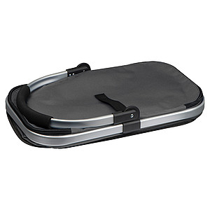 Shopping basket with cooling compartment