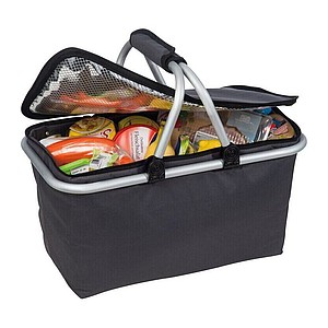 Shopping basket with cooling function
