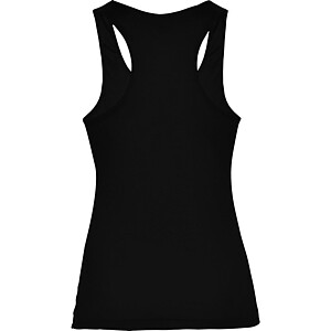 Shura womens sports vest, black, size M
